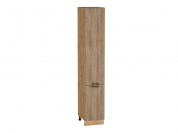 Шкаф пенал с 2-мя дверцами Флэт 2336*400*574 Natural Casella Oak 2S / Дуб Вотан