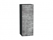 Шкаф верхний с 1-ой дверцей Флэт 920*350*318 Temple Stone 2S / Graphite