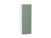 Шкаф верхний с 1-ой дверцей Фьюжн 920*300*320 Silky Mint / Белый