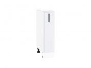 Шкаф нижний с 1-ой дверцей Фрейм 816*200*484 White Silk / Белый