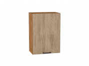 Шкаф верхний с 1-ой дверцей Флэт 716*500*318 Natural Casella Oak 2S / Дуб Вотан