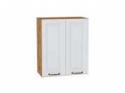 Шкаф верхний с 2-мя дверцами Ницца 716*600*318 Blanco / Дуб Вотан