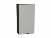 Шкаф верхний с 1-ой дверцей Флэт 920*500*318 Light Grey In 2S / Graphite