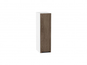 Шкаф верхний бутылочница Флэт 716*200*318 Brown Casella Oak 2S / Белый