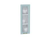 Комплект фасадов Ницца со стеклом для каркаса Ф-15Н В309 916*296*16 Голубой