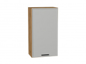 Шкаф верхний с 1-ой дверцей Фрейм 920*500*324 Grey Silk / Дуб Вотан