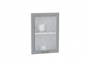 Комплект фасадов Ницца со стеклом для каркаса Ф-35 В500 712*496*16 Графит