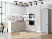 Евро Лайн-03 2140*2150/2800*600 Агат/Белый