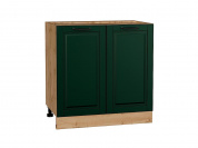 Шкаф нижний с 2-мя дверцами Дублин 816*800*478 Special Green / Дуб Вотан