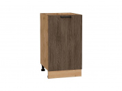 Шкаф нижний с 1-ой дверцей Флэт 816*450*478 Brown Casella Oak 2S / Дуб Вотан