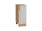 Шкаф нижний с 1-ой дверцей Сканди 816*300*480 Grey Silkwood / Дуб Вотан
