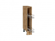 Каркас нижнего шкафа бутылочницы НБ 150М 816*150*462 Дуб Вотан
