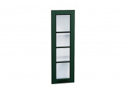 Комплект фасадов Дублин со стеклом для каркаса Ф-15Н В309 916*296*16 Special Green