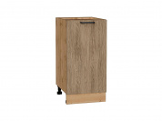 Шкаф нижний с 1-ой дверцей Флэт 816*400*478 Natural Casella Oak 2S / Дуб Вотан