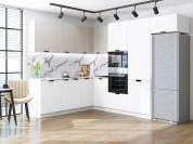 Евро Лайн-03 2140*2150/2800*600 Белый/Агат