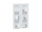 Комплект фасадов Ницца со стеклом для каркаса Ф-45Н В609 916*592*16 Белый