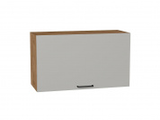 Шкаф верхний горизонтальный Флэт 458*800*318 Light Grey In 2S / Дуб Вотан