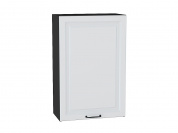 Шкаф верхний с 1-ой дверцей Ницца 920*600*318 Blanco / Graphite