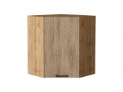 Шкаф верхний угловой Флэт 716*600*600 Natural Casella Oak 2S / Дуб Вотан