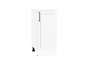 Шкаф нижний с 1-ой дверцей Сканди 816*350*480 White Silkwood / Белый