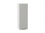 Шкаф верхний с 1-ой дверцей Флэт 920*300*318 Light Grey In 2S / Белый