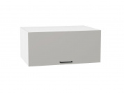 Шкаф верхний горизонтальный глубокий Флэт 358*800*574 Light Grey In 2S / Белый