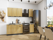 Евро Лайн-06 2140*1600*600 Дуб песочный