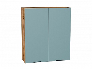 Шкаф верхний с 2-мя дверцами Флэт 920*800*318 Grey-green In 2S / Дуб Вотан