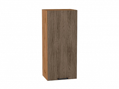 Шкаф верхний с 1-ой дверцей Флэт 920*400*318 Brown Casella Oak 2S / Дуб Вотан