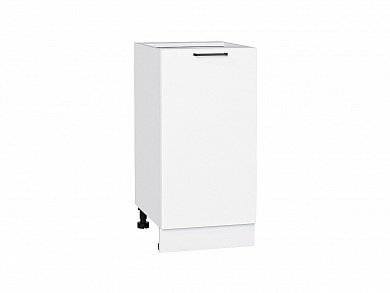 Шкаф нижний с 1-ой дверцей Флэт 816*400*478 White In 2S / Белый