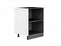 Фасад боковой Сканди для нижнего шкафа 716*573*18 White Silkwood