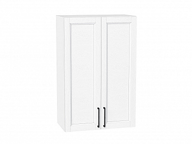 Шкаф верхний с 2-мя дверцами Сканди 920*600*320 White Silkwood / Белый