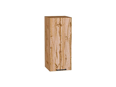 Шкаф верхний с 1-ой дверцей Флэт 716*300*318 Wotan Oak 2S / Дуб Вотан