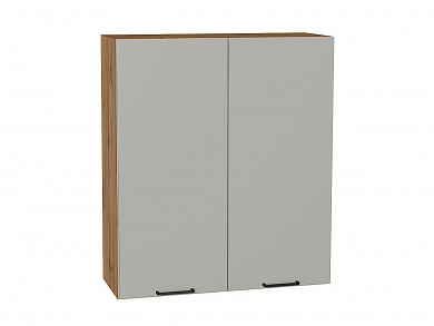 Шкаф верхний с 2-мя дверцами Флэт 920*800*318 Light Grey In 2S / Дуб Вотан