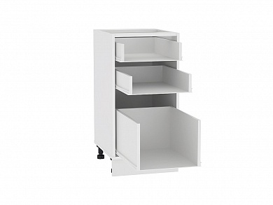 Каркас нижнего шкафа с 3-мя ящиками Н 403 816*400*462 Белый