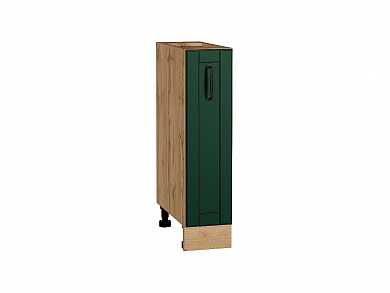 Шкаф нижний бутылочница Дублин 816*200*478 Special Green / Дуб Вотан