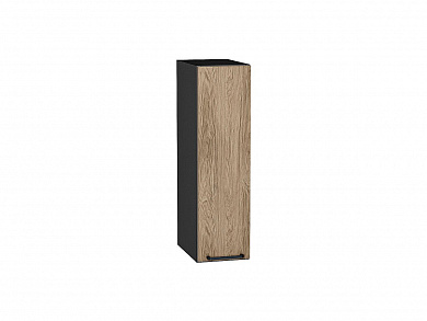 Шкаф верхний бутылочница Флэт 716*200*318 Natural Casella Oak 2S / Graphite