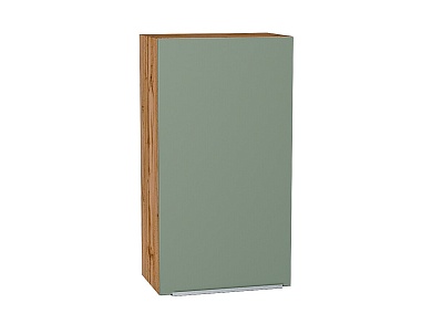 Шкаф верхний с 1-ой дверцей Фьюжн 920*500*320 Silky Mint / Дуб Вотан
