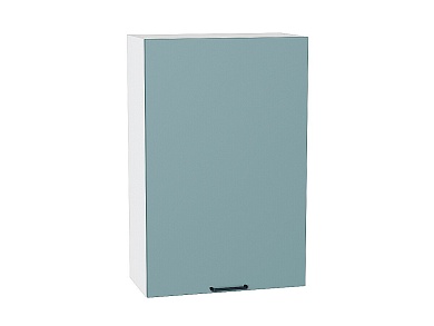 Шкаф верхний с 1-ой дверцей Флэт 920*600*318 Grey-green In 2S / Белый
