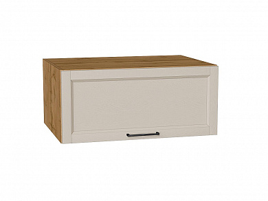 Шкаф верхний горизонтальный глубокий Сканди 358*800*576 Cream Silkwood / Дуб Вотан