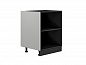 Фасад боковой Фьюжн для нижнего шкафа 716*573*18 Silky Light Grey