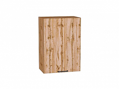 Шкаф верхний с 1-ой дверцей Флэт 716*500*318 Wotan Oak 2S / Дуб Вотан