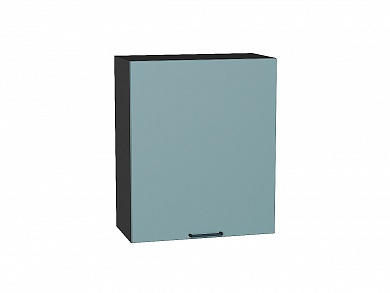 Шкаф верхний с 1-ой дверцей Флэт 716*600*318 Grey-green In 2S / Graphite