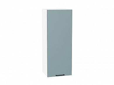 Шкаф верхний с 1-ой дверцей Флэт 920*350*318 Grey-green In 2S / Белый