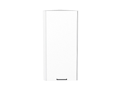 Шкаф верхний торцевой Флэт 920*300*306 White In 2S / Белый