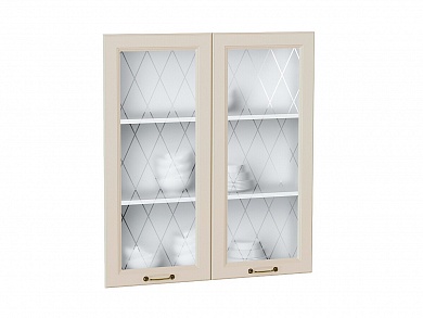 Комплект фасадов Ницца со стеклом для каркаса Ф-55Н В809 916*792*16 Агат