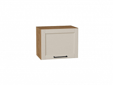 Шкаф верхний горизонтальный Сканди 358*450*320 Cream Silkwood / Дуб Вотан