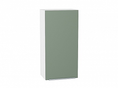Шкаф верхний с 1-ой дверцей Фьюжн 920*450*320 Silky Mint / Белый