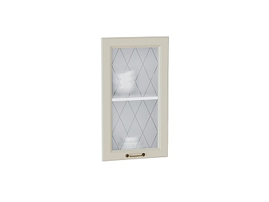 Комплект фасадов Ницца со стеклом для каркаса Ф-25 В400/ВУ590 712*396*16 Агат