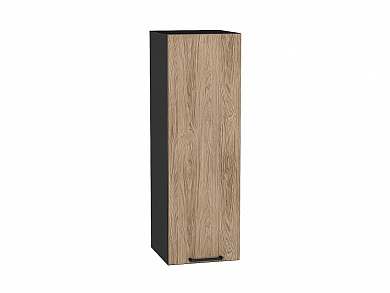 Шкаф верхний с 1-ой дверцей Флэт 920*300*318 Natural Casella Oak 2S / Graphite